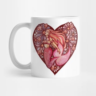 Mermaid Heart Mug